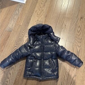 Moncler Kids Navy Puffer Jacket